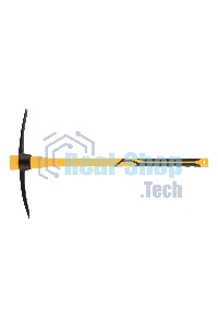 Кирка Denzel 1500 г, узкая, фиберглассовая обрезиненная рукоятка 900 мм