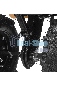 Мотоблок Denzel DPT-370S, 7 л.с., ремен.сцеп, фрез 3х4, ШОМ, передачи 3В/1Н