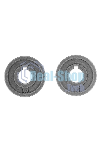 Подающий ролик Denzel зубчатый профиль под флюсовую проволоку 0,8-1мм, 2 шт