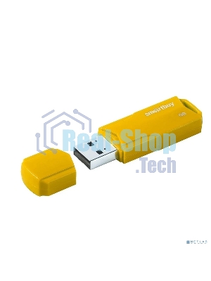 Флешка USB Smartbuy CLUE Yellow (SB8GbCLU-Y), 8Gb, USB 2.0, R/W 15/5, желтый