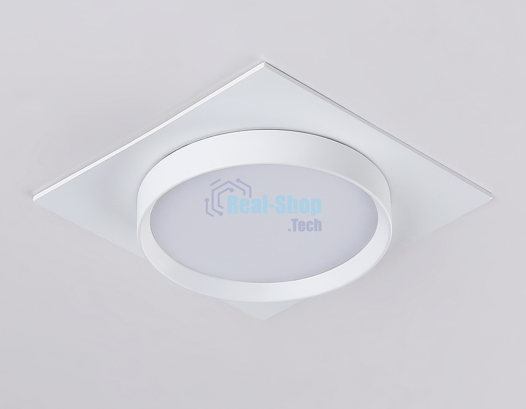 Светильник Ambrella light TN5229 WH белый GX53 110*110*35