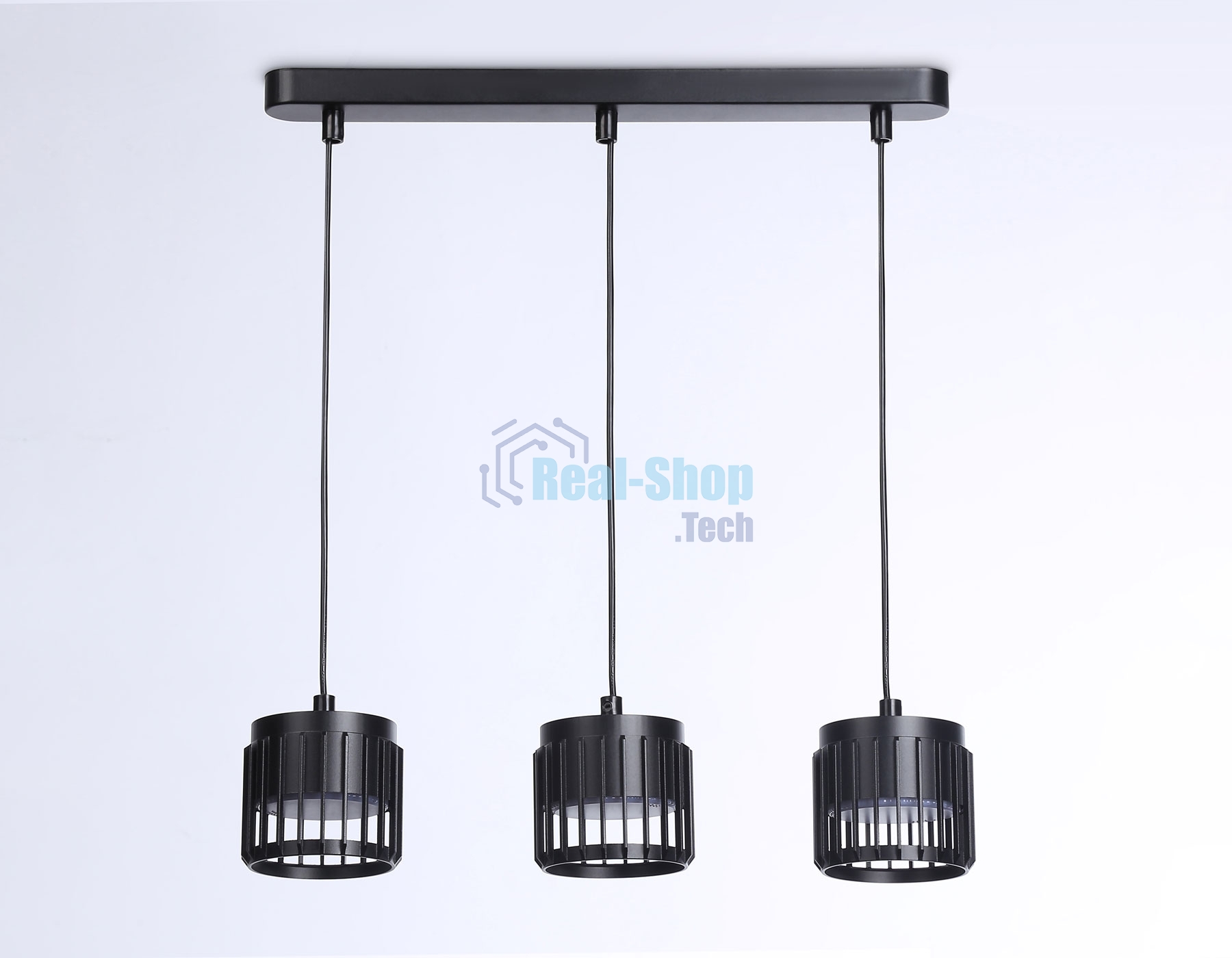 Светильник Ambrella light TN71175/3 BK черный GX53/3 400*100*1080