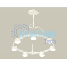 Светильник Ambrella light XR92031500/7 SWH белый песок GX53 (A9203, C9236, N8112)