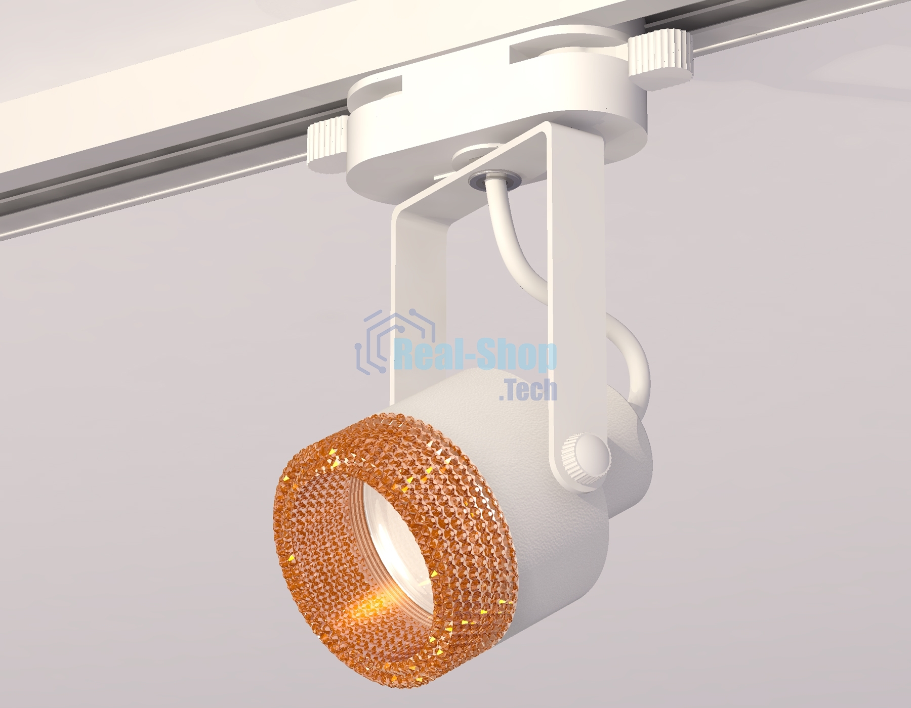 Светильник Ambrella light XT6601064 WH/CF белый/кофе MR16 GU10 (C6601, N6154)