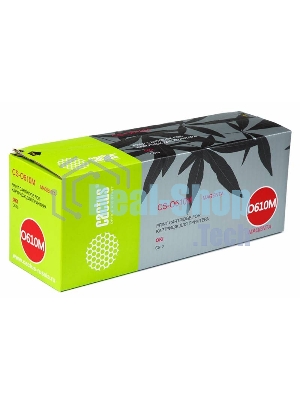 Картридж лазерный Cactus CS-O610M пурпурный (6000 стр.) для Oki C610 series