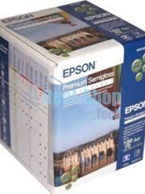 Бумага Epson Premium Semiglossy Photo Paper 100x8m, 251г/м2