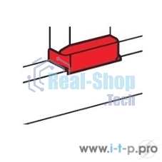 Отвод плоский Legrand 010735 с переходом на кабель-канал шириной 80мм, для кабель-каналов 80х35мм, 105х35мм, 80х50мм, 150х50мм