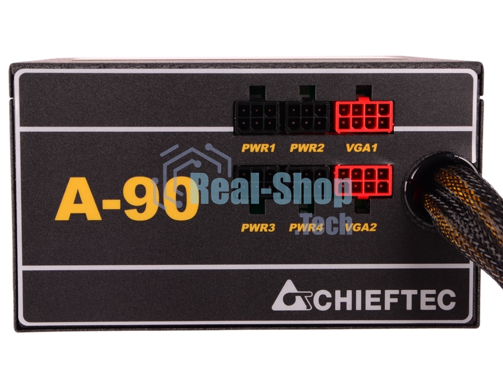 Блок питания Chieftec GDP-650C RTL, 650Вт, 140мм, модульный, черный