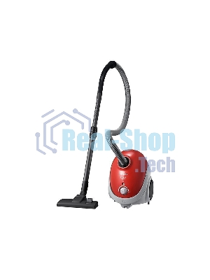 Пылесос Samsung VCC5251V3R красный/серый, 410/1800 Вт, уборка сухая, пылесборник мешок 2л
