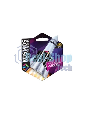 Элемент питания алкалиновый AA/LR6 Kosmos premium ROCKETS (блист.4шт) Космос KOSLR6ROCKETS4BL