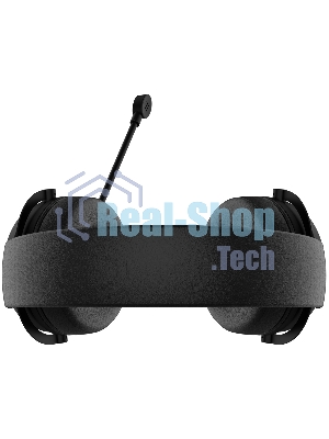 Гарнитура Acer AHW120 чёрный, проводная, USB, подсветка