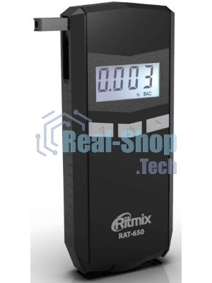 Алкотестер Ritmix RAT-650 электрохимический черный