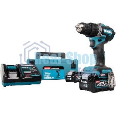 Дрель-шуруповерт Makita DF002GD201, 40 В, 2,5 Ач, 64 Нм, бесщеточный
