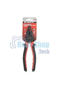 Плоскогубцы Matrix черный Nickel, 200 мм, комбинированные, двухкомпонентные рукоятки