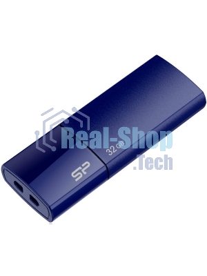 Флешка USB R/W 32Gb, Silicon Power Ultima U05, USB 2.0, синий