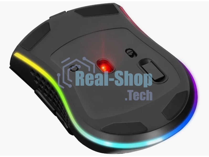 Мышь беспроводная Defender Warlock GM-709L черный, 2400 dpi, радиоканал, USB, кнопки - 8