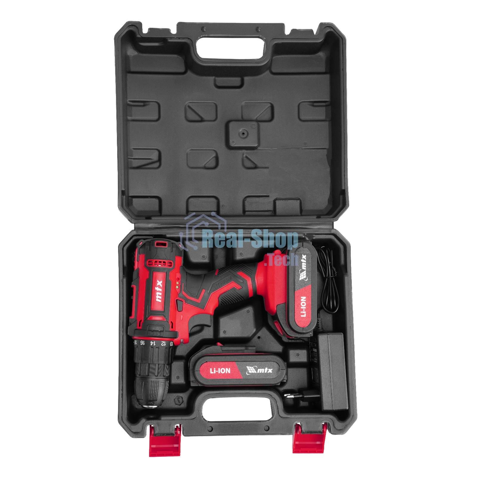 Дрель-шуруповерт аккумуляторная MTX CDS-20, Li-Ion, 20 В