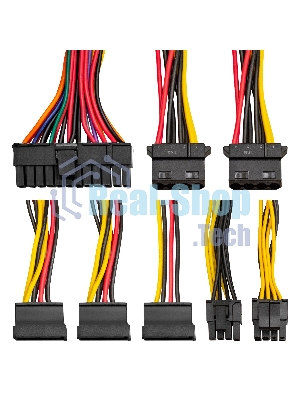 Компьютерный корпус ExeGate Miditower ExeGate CP-603 Black, ATX, (CP450W, 80мм), 2хUSB+2хUSB 3.0, Audio