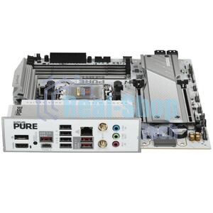 Материнская плата Sapphire B850M PURE WIFI B850, AM5, 4*DDR5, 2*PCIEx16, 2*M.2, 2*TypeC, 3*USB3.2Gen2, 2*USB3.2Gen1, 6*USB2.0, 4*SATA3.0, 2.5G, DP, HDMI, M-ATX, RTL