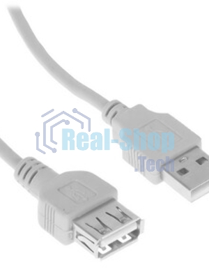 Кабель удлинит. USB2.0 Cablexpert CC-USB2-AMAF-15-N, AM/AF, медь, 4.5м, пакет