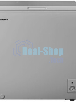 Морозильный ларь Kraft BD(W)-230SRX серебристый, 214л