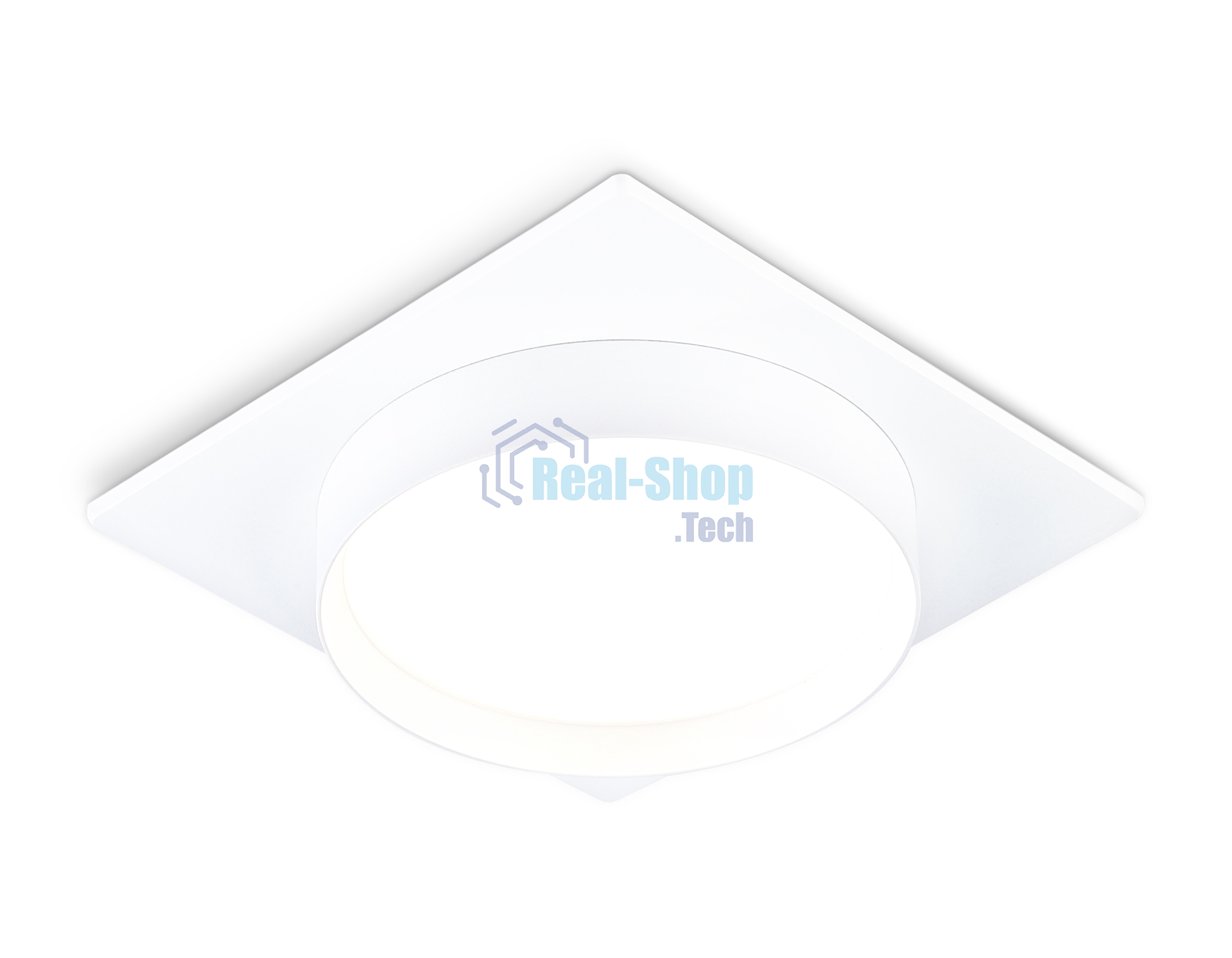 Светильник Ambrella light TN5229 WH белый GX53 110*110*35