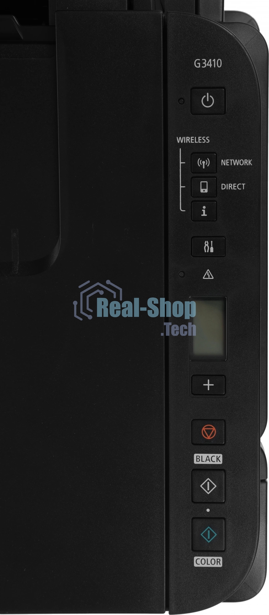 МФУ струйное Canon PIXMA G3410 (2315C009), A4, цветное, печ. 8.8 стр/мин (ч/б) 5 стр/мин (цвет), скан. до 19 стр/мин., 4800x1200 dpi (принтер) 1200х600 dpi (сканер), USB, Wi-Fi