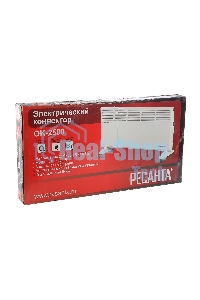 Конвектор Ресанта ОК-2500 белый, 2500 Вт, 30 м2, термостат