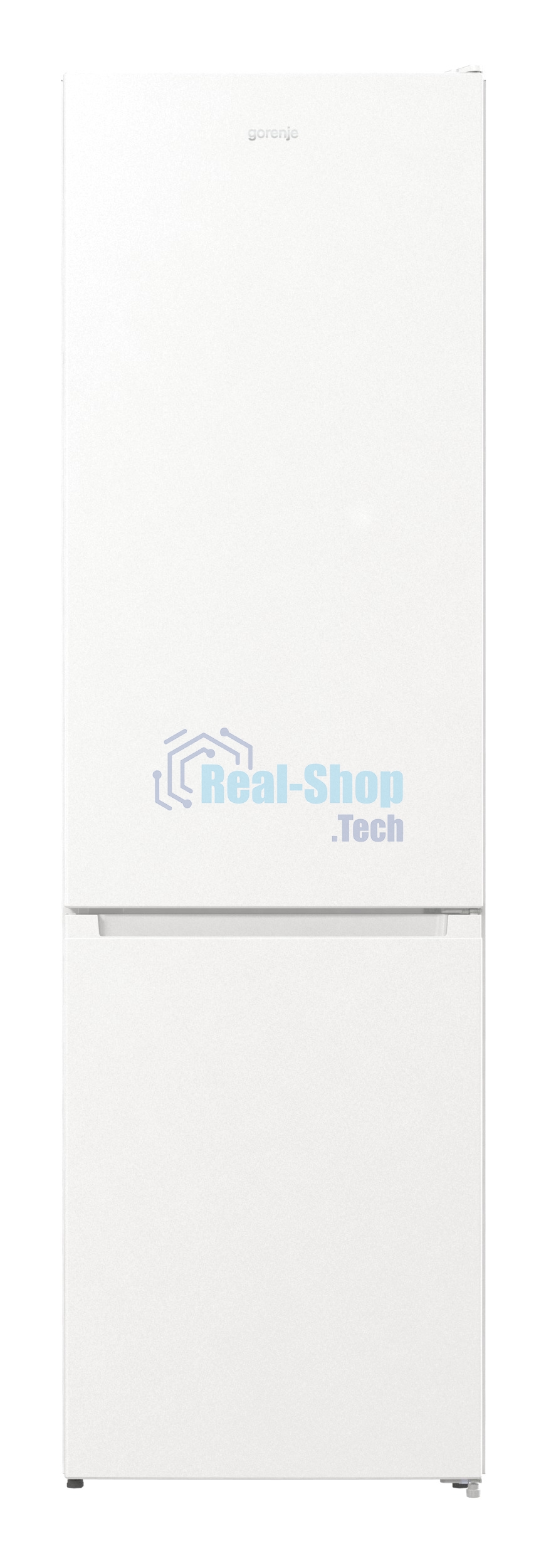 Холодильник Gorenje NRK6201EW4 белый двухкамерный 235/96 л морозилка снизу, No Frost