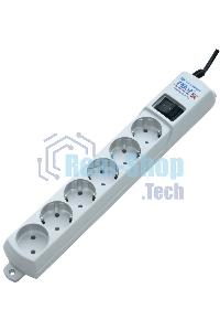 Сетевой фильтр ZIS Фильтр Pilot - S 5 евро, 1 росс. 10 м