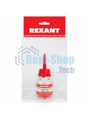 Силиконовое масло Rexant, ПМС-400, 15 мл, носик, (Полиметилсилоксан)
