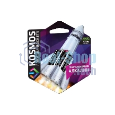 Элемент питания алкалиновый AAA/LR03 Kosmos premium ROCKETS (блист.4шт) Космос KOSLR03ROCKETS4BL