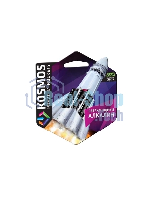 Элемент питания алкалиновый AAA/LR03 Kosmos premium ROCKETS (блист.4шт) Космос KOSLR03ROCKETS4BL