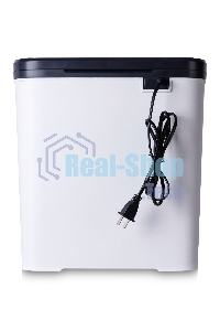 Шредер Deli E9939 белый (секр.P-4)/фрагменты/5лист./12лтр./скобы