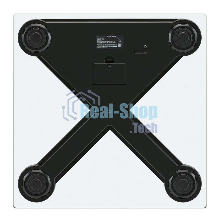 Весы напольные электронные SunWind SSB051 макс.180кг рисунок