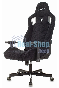 Кресло игровое Бюрократ Knight Outrider Light-20 черный с подголов. крестовина металл