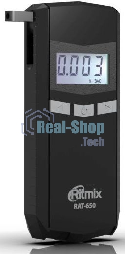 Алкотестер Ritmix RAT-650 электрохимический черный