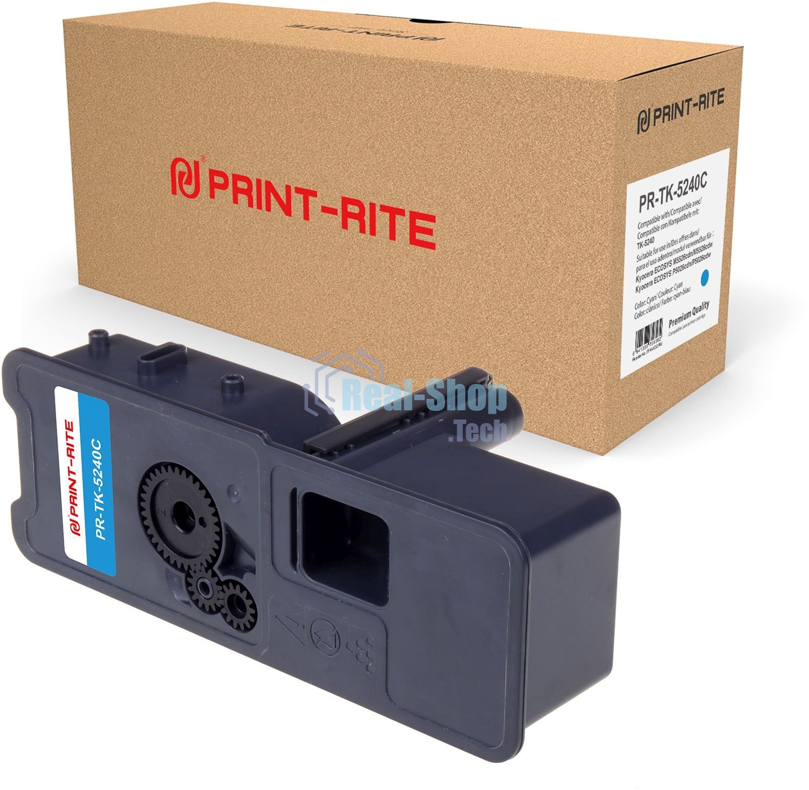 Картридж лазерный Print-Rite TFKAADCPRJ PR-TK-5240C TK-5240C голубой (3000 стр.) для Kyocera Ecosys M5526cdn/M5526cdw/P5026cdn/P5026cdw