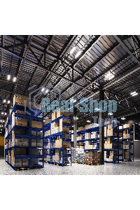 Светильник Gauss СПП-176 EVO 18W 1950lm 4000K 200-240V IP65 600x76x82мм ИК-сенс и соед в лин LED