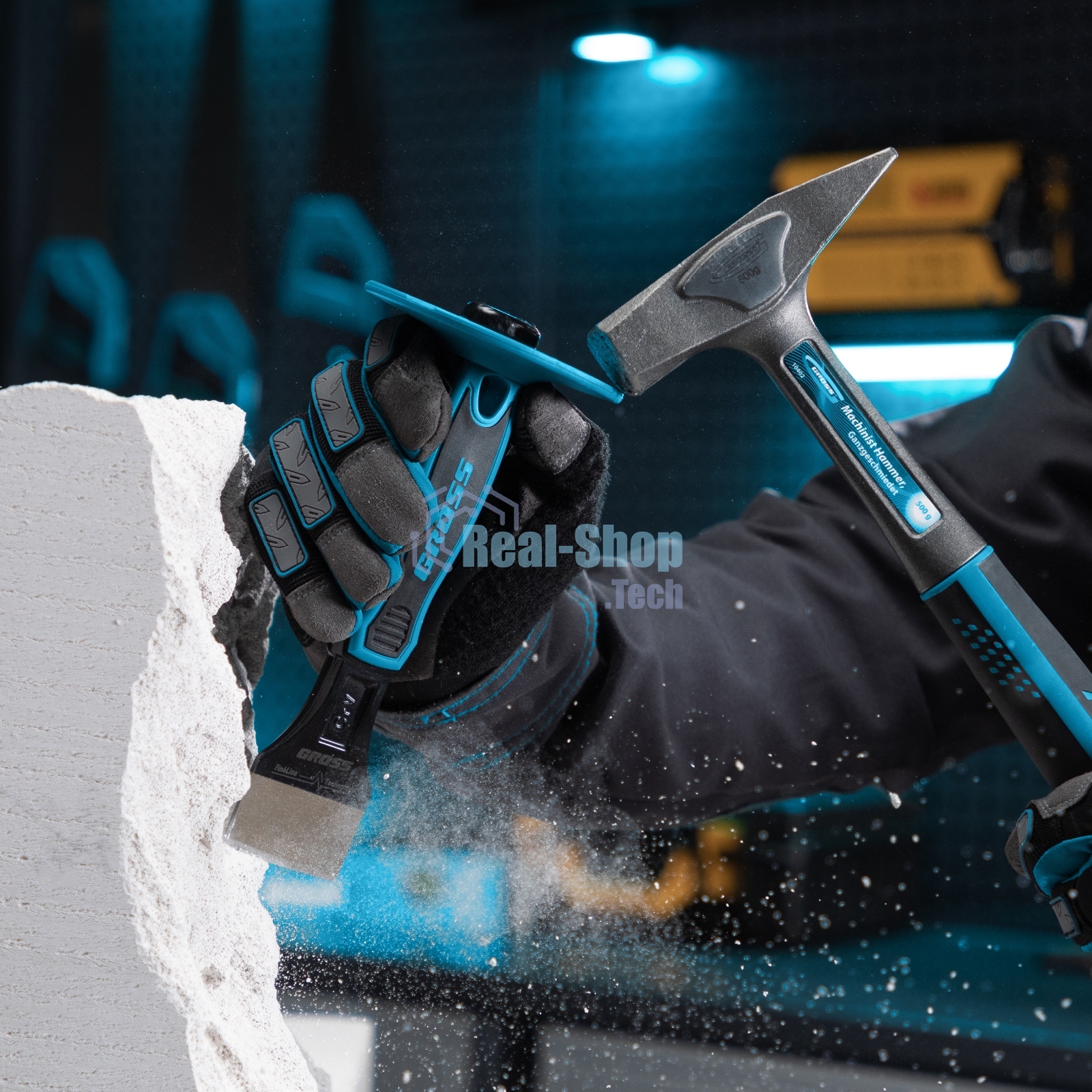 Зубило-конопатка Gross 200х45 мм-1-3/4