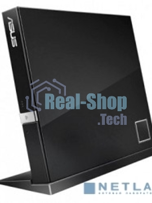 Оптический привод Blu-Ray Asus SBC-06D2X-U/BLK/G/AS черный USB slim внешний RTL