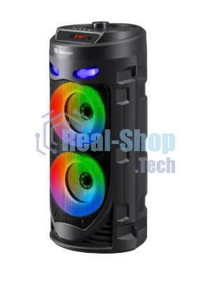 Портативная колонка Defender 16W черный CRASHBOOM