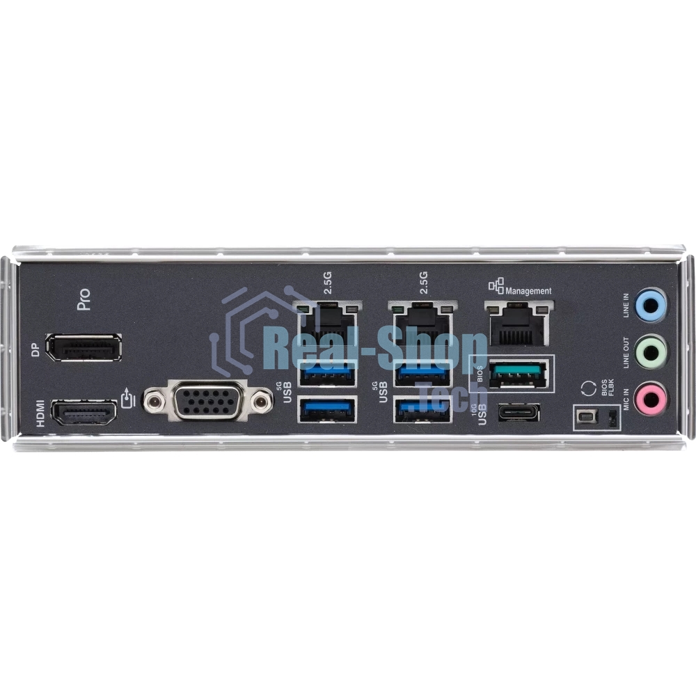 Материнская плата Asus PRO WS W680M-ACE SE, LGA1700, Intel W680, 4xDDR5, 8xSATA, 2xM.2, 1xPCIe 5.0 x16, 1xPCIe 3.0 x4, 1xPCIe 3.0 x1, 1xDP, 1xHDMI, 1xVGA, 3x2.5Gb LAN, 1xUSB-C 10Gbps, 1xUSB-A 10Gbps, 4xUSB-A 5Gbps, 3x3.5 мм, 7.1, mATX