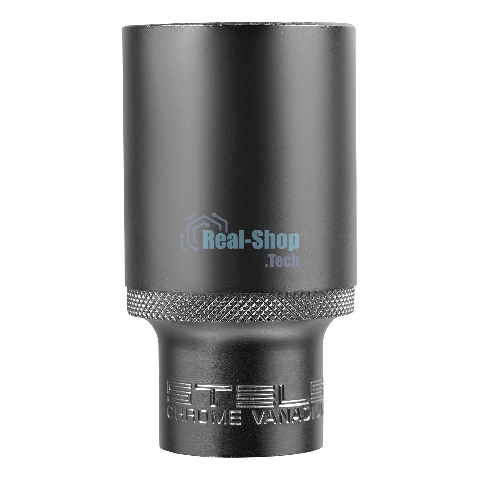 Головка торцевая удлиненная, 30 мм, 6-гранная, CrV, под квадрат 1/2