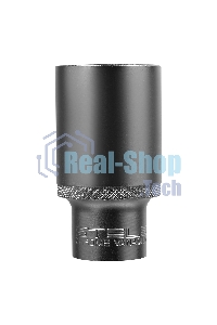 Головка торцевая удлиненная, 30 мм, 6-гранная, CrV, под квадрат 1/2