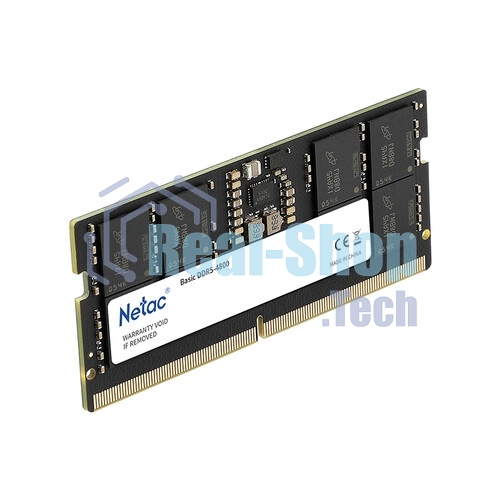 Оперативная память NETAC Basic, DDR5, 16GB (1x16GB), 4800MHz, CL40, DIMM
