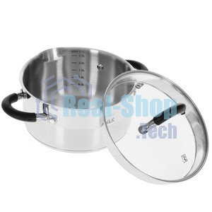 Кастрюля TalleR с крышкой TR-17193, 20х10 см (3,1 л)