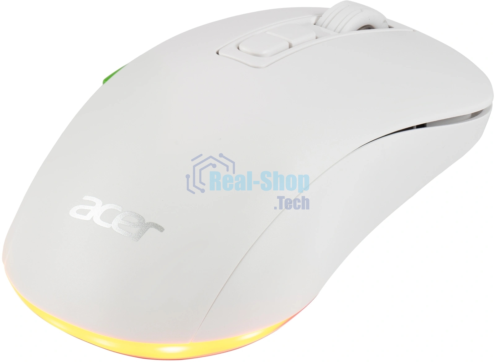 Мышь беспроводная Acer OMR311 белый, 2400 dpi, радиоканал, Bluetooth, USB, кнопки - 7