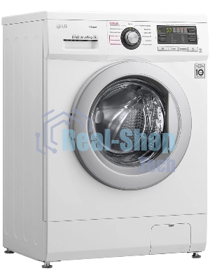 Стиральная машина LG F12M7NDS1 белый, загрузка фронтальная 6 кг, 1200 об/мин, класс A