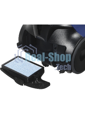 Пылесос Samsung VCC885BH36/XEV синий/черный, 430/2200 Вт, уборка сухая, пылесборник контейнер 2 л